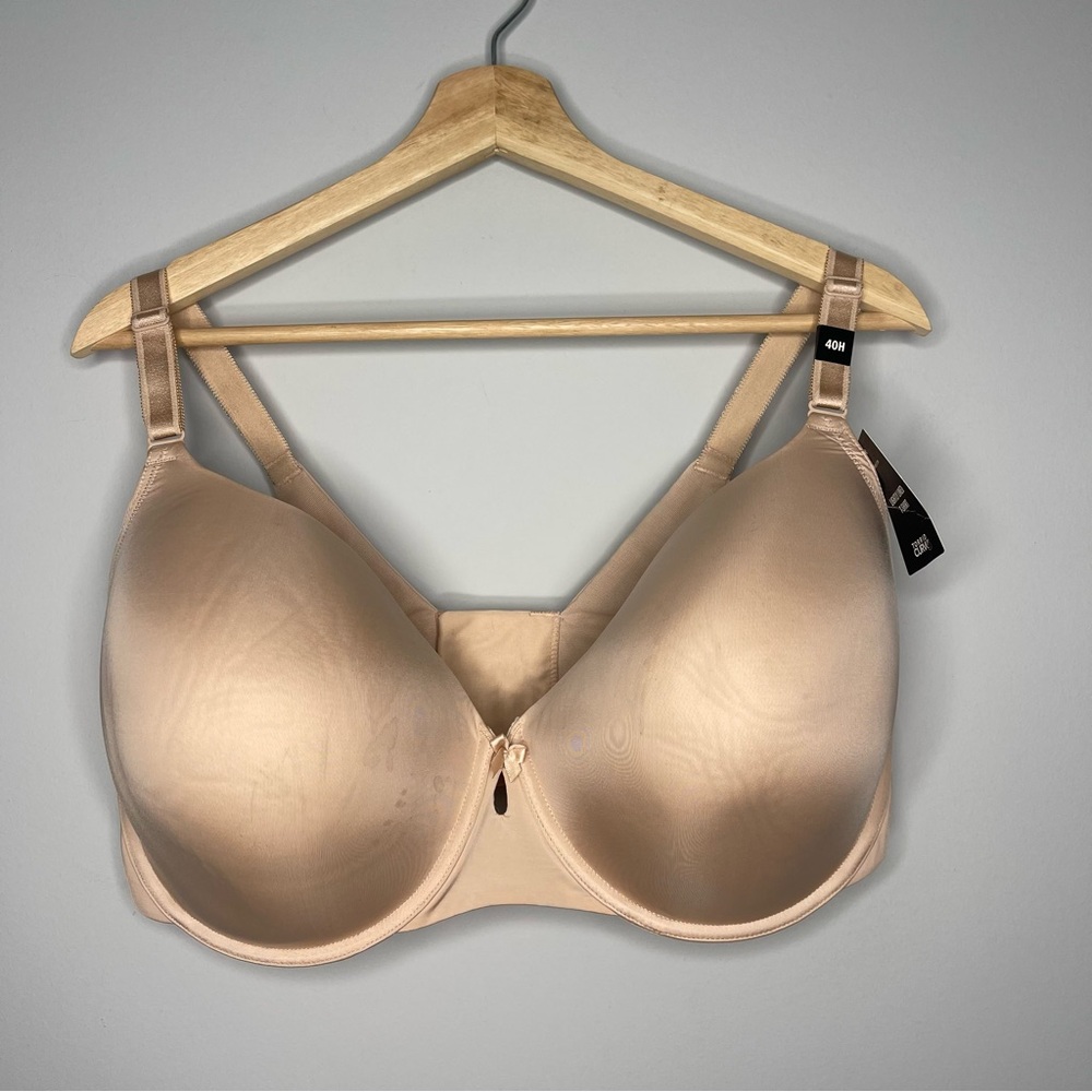 Women’s New Torrid‎ Curve lightly lined tee t shirt nude bra 40H